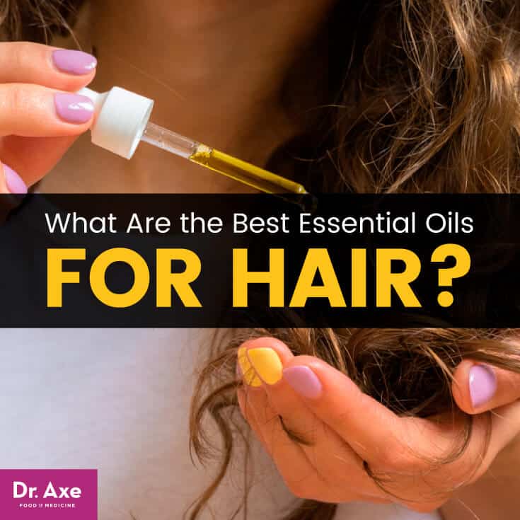 Óleos essenciais para o cabelo - Dr. Axe